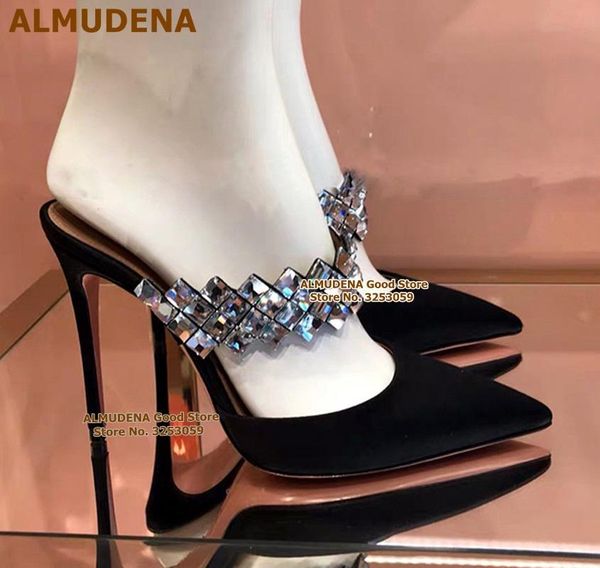 dress shoes almudena bling crystal high heel sparkling beaded strap wedding glitter gem embellished sandals stiletto heels, Black
dress shoes almudena bling crystal high heel sparkling beaded strap wedding glitter gem embellished sandals stiletto heels, Black