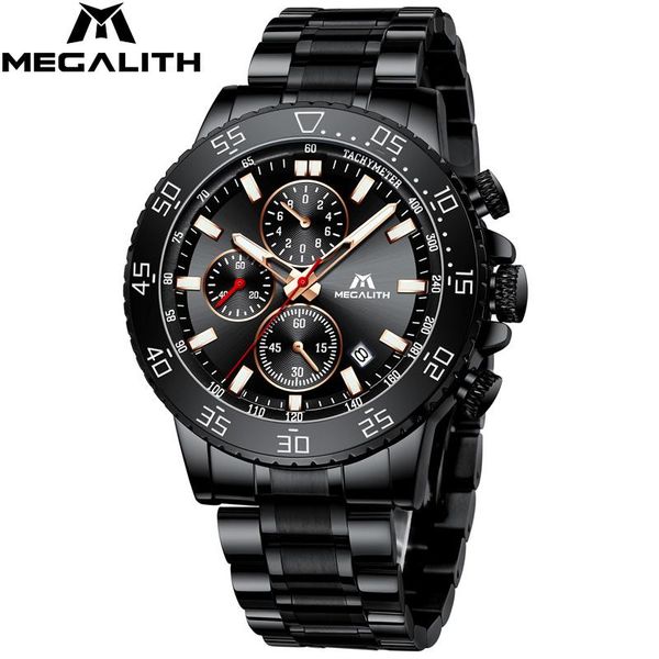 wristwatches megalith stainless steel men wathes brand waterproof sport watch man date quartz wrist clock for relogio masculino 8087, Slivery;brown
wristwatches megalith stainless steel men wathes brand waterproof sport watch man date quartz wrist clock for relogio masculino 8087, Slivery;brown