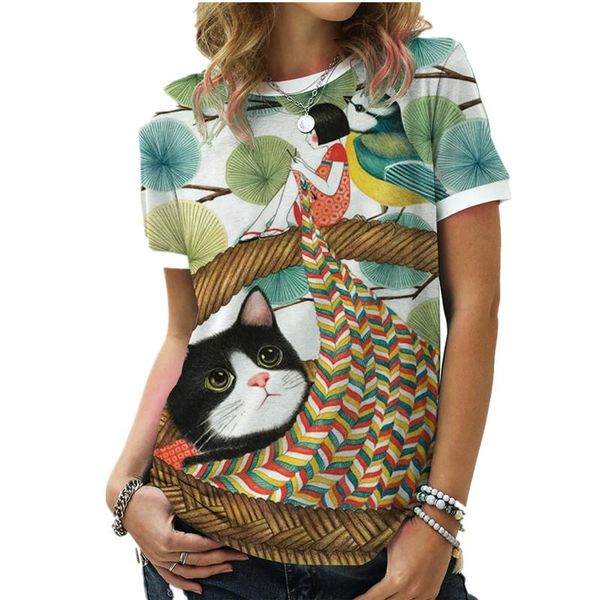 women's t-shirt aprmhisy spring summer women t-shirts 2021 retro print casual tee short sleeve femme tshirt clothes, White
women's t-shirt aprmhisy spring summer women t-shirts 2021 retro print casual tee short sleeve femme tshirt clothes, White