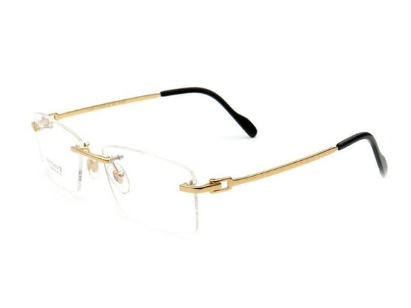 fashion sunglasses frames men retro business design rimless pure titanium optical eyewear frame black silver clear lens brand myopia glasses
fashion sunglasses frames men retro business design rimless pure titanium optical eyewear frame black silver clear lens brand myopia glasses