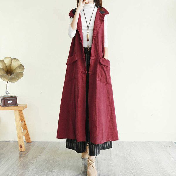 women's vests vintage ethnic hoodie long vest women big pocket handwork art plus size sleeveless jacket ladies colete gzx7, Black;white
women's vests vintage ethnic hoodie long vest women big pocket handwork art plus size sleeveless jacket ladies colete gzx7, Black;white