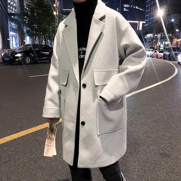 men's trench coats black long coat men 2021 over mens thick pockets windbreaker male korean fashion harajuku winter jackets, Tan;black
men's trench coats black long coat men 2021 over mens thick pockets windbreaker male korean fashion harajuku winter jackets, Tan;black