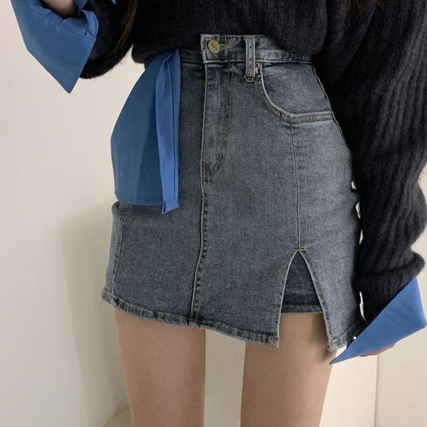 skirts women denim mini summer high waist jeans skirt fashion girl slit vintage harajuku bodycon, Black
skirts women denim mini summer high waist jeans skirt fashion girl slit vintage harajuku bodycon, Black