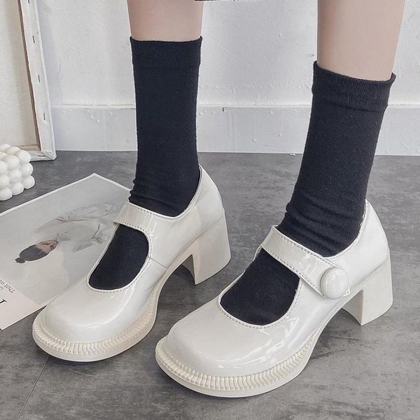 dress shoes rimocy chunky heel platform mary janes women patent leather big square toe high heels pumps lovely girls cosplay lolita, Black
dress shoes rimocy chunky heel platform mary janes women patent leather big square toe high heels pumps lovely girls cosplay lolita, Black