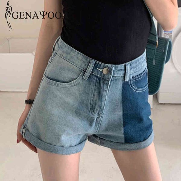 genayooa demin jean summer streetwear high waist jeans shorts women crimping patchwork slim short feminino fashion 210417, White;black
genayooa demin jean summer streetwear high waist jeans shorts women crimping patchwork slim short feminino fashion 210417, White;black