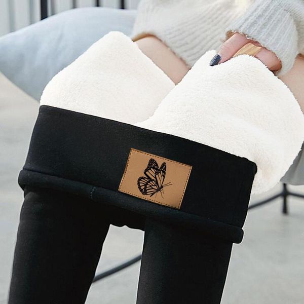 women's leggings winter velvet warm pants cold-resistant solid color stretchy comfortable keep and fleece legging, Black
women's leggings winter velvet warm pants cold-resistant solid color stretchy comfortable keep and fleece legging, Black