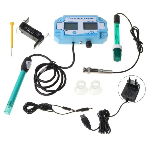 in 1 ph/salinity/temperature tester for aquarium pool spa seawater water quality analyzer ph meters
in 1 ph/salinity/temperature tester for aquarium pool spa seawater water quality analyzer ph meters