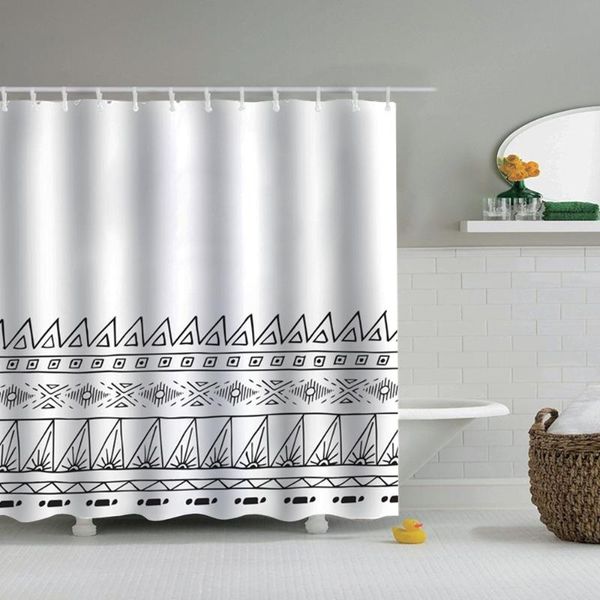 shower curtain gray african triangle stripes boho bohemian herringbone pattern monochromatic black white modern curtains
shower curtain gray african triangle stripes boho bohemian herringbone pattern monochromatic black white modern curtains