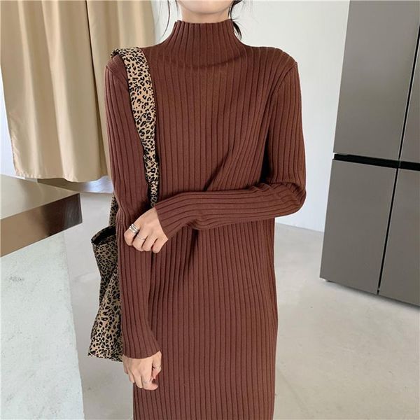 women's sweaters mandarin collar mid-long women sweater pullover vertical lines acrylic dress mujer loose waist base knitted autumn, White;black
women's sweaters mandarin collar mid-long women sweater pullover vertical lines acrylic dress mujer loose waist base knitted autumn, White;black