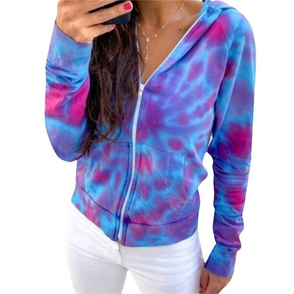 women's jackets xingqing zipper coat fashion tie dye print long sleeve loose with pocket spring autumn ladies plus size jacket, Black;brown
women's jackets xingqing zipper coat fashion tie dye print long sleeve loose with pocket spring autumn ladies plus size jacket, Black;brown