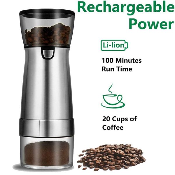 electric coffee grinders usb grinder stainless steel adjustable professional bean mill machine kitchen tools
electric coffee grinders usb grinder stainless steel adjustable professional bean mill machine kitchen tools