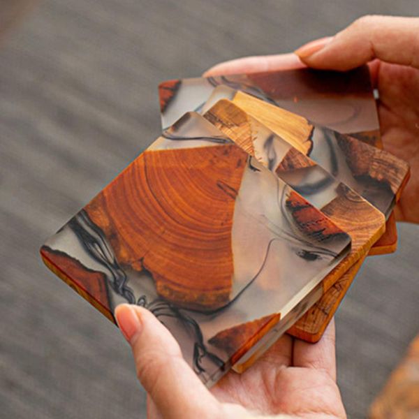 mats & pads solid wood tea coasters resin insulation pad heat-resistant cup holder creative gasket household thuja placemats drink mat 2021
mats & pads solid wood tea coasters resin insulation pad heat-resistant cup holder creative gasket household thuja placemats drink mat 2021