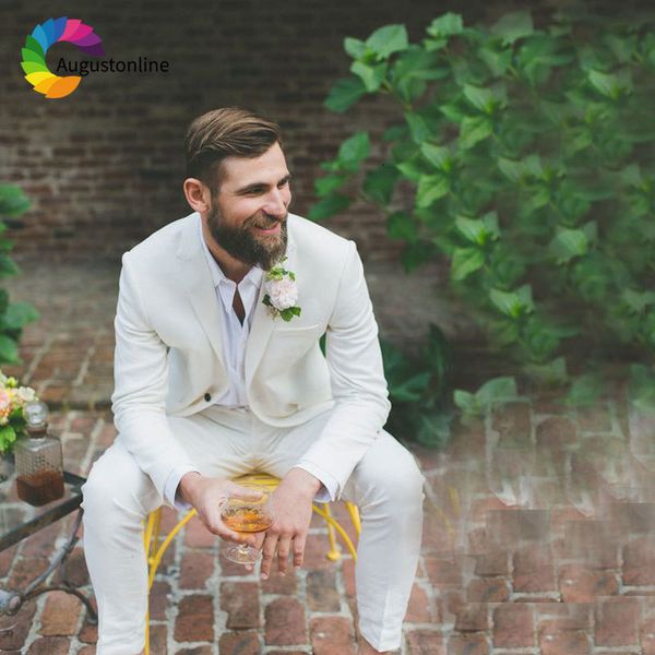 men's suits & blazers latest designs beige linen men wedding jacket pants slim fit groom tuxedo 2piece casual prom wear classic co, White;black
men's suits & blazers latest designs beige linen men wedding jacket pants slim fit groom tuxedo 2piece casual prom wear classic co, White;black