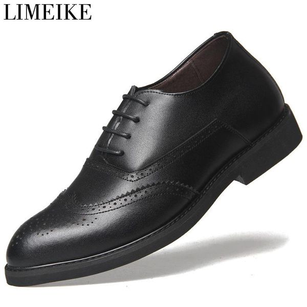 dress shoes limeike men leather shoe fashion black tip wedding business casual
dress shoes limeike men leather shoe fashion black tip wedding business casual