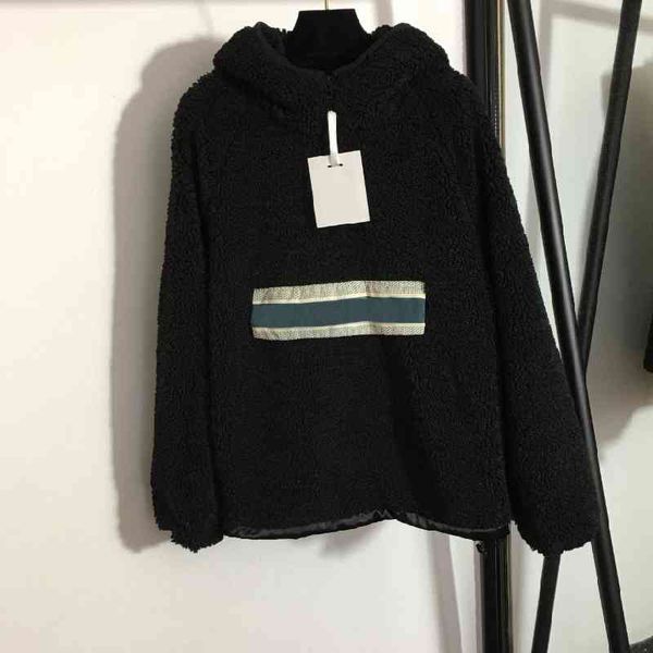 women's hooded sweater, long sved sweater printed with letters, luxury dign, high-end fashion, 2021, White;black
women's hooded sweater, long sved sweater printed with letters, luxury dign, high-end fashion, 2021, White;black