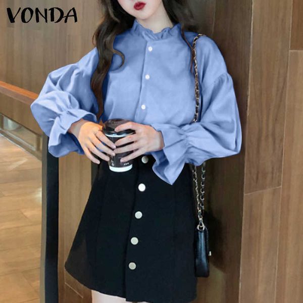 women's blouses & shirts blouses women casual long sleeve vonda retro office ladies bohemian party blusas femininas plus js2d, White
women's blouses & shirts blouses women casual long sleeve vonda retro office ladies bohemian party blusas femininas plus js2d, White