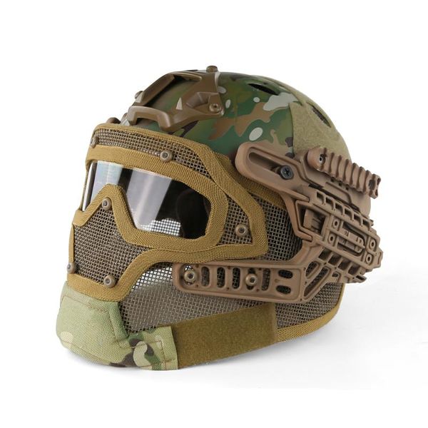 cycling helmets tactical helmet paintball hunting full covered mask for shooting mesh breathable eye protective
cycling helmets tactical helmet paintball hunting full covered mask for shooting mesh breathable eye protective
