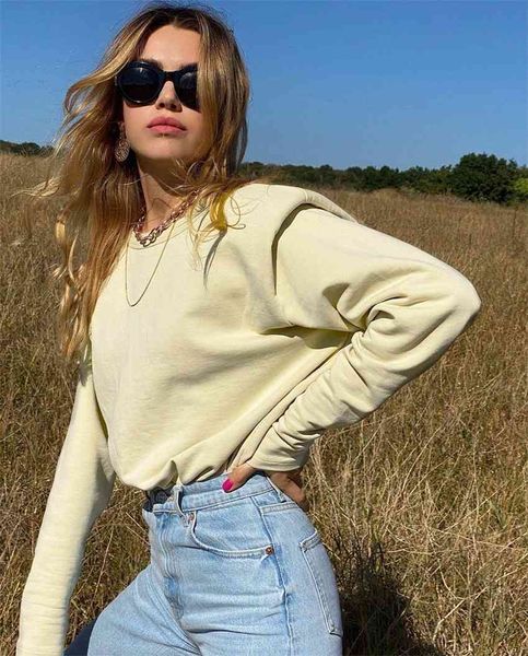 spring autumn hoodies o-neck long sleeve velvet warm sweatshirt women shoulder pads solid loose hoodies female casual jumpers 210521, Black
spring autumn hoodies o-neck long sleeve velvet warm sweatshirt women shoulder pads solid loose hoodies female casual jumpers 210521, Black