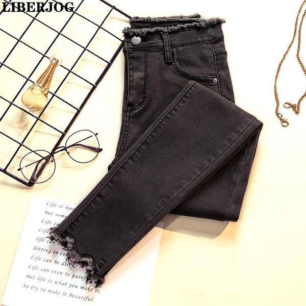 women's jeans liberjog women female slim high elastic skinny plus size pencil pants nine-length denim spring autumn trousers, Blue
women's jeans liberjog women female slim high elastic skinny plus size pencil pants nine-length denim spring autumn trousers, Blue