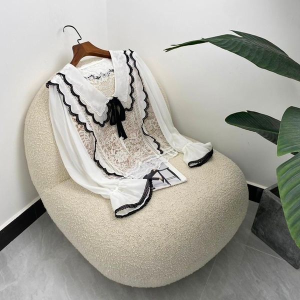 women's blouses & shirts 2021 summer women fashion white hollow out long lantern sleeve blouse
women's blouses & shirts 2021 summer women fashion white hollow out long lantern sleeve blouse