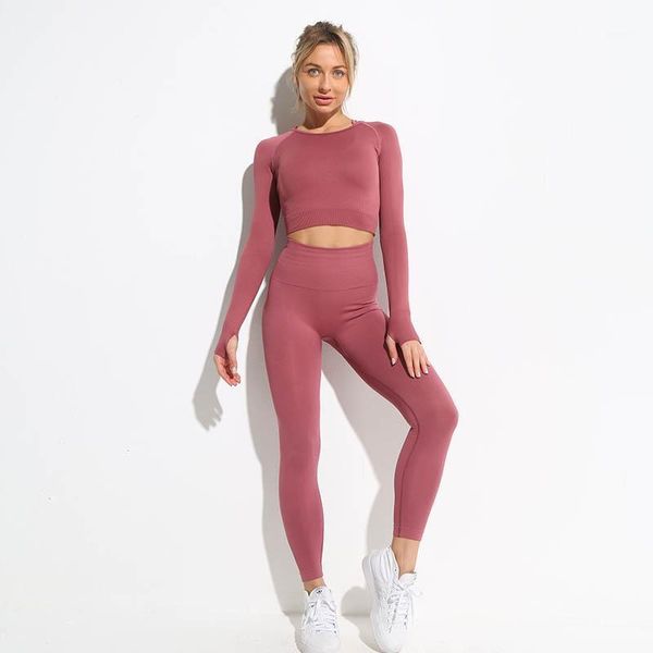 women's long sleeve gym leggings running tights sportswear tracksuit sports suit for fitness clothing seamless yoga set outfit
women's long sleeve gym leggings running tights sportswear tracksuit sports suit for fitness clothing seamless yoga set outfit