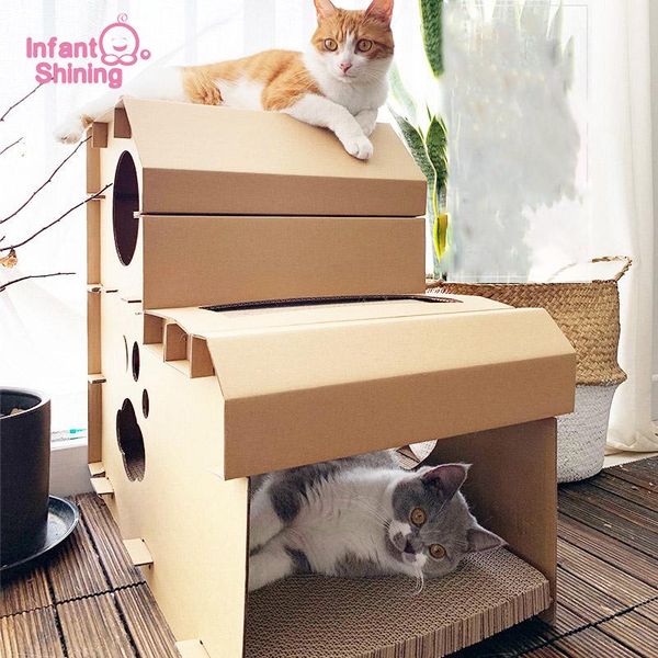 cat beds & furniture cordial shining house cats bed mat scratch board corrugated cardboard cat's claw grinder box kitten pet
cat beds & furniture cordial shining house cats bed mat scratch board corrugated cardboard cat's claw grinder box kitten pet