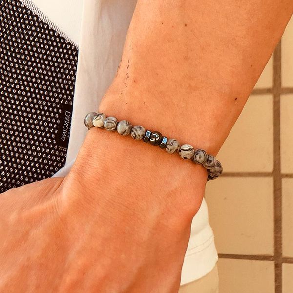 beaded, strands arrival red turquoise men bracelet natural hematite beads braclet minimalist charm jewelry women accessories gift for lover, Black
beaded, strands arrival red turquoise men bracelet natural hematite beads braclet minimalist charm jewelry women accessories gift for lover, Black