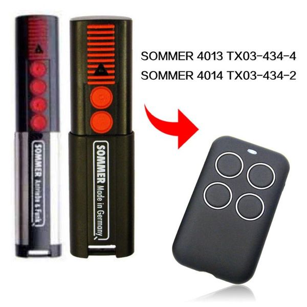 remote controlers sommer 4013 4014 tx03-434-2 control compatible copy gate garage door 434mhz
remote controlers sommer 4013 4014 tx03-434-2 control compatible copy gate garage door 434mhz