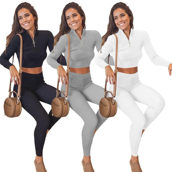 women's two piece pants casaul women tracksuit biker set knit ribbed solid color sportsuit matching clothes outfit, White
women's two piece pants casaul women tracksuit biker set knit ribbed solid color sportsuit matching clothes outfit, White
