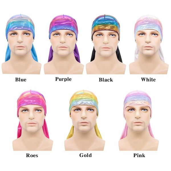 stain bonnet long tail imitation silk tam-o'-shanter hip hop cloak cap color laser silky durag wholesale beanies
stain bonnet long tail imitation silk tam-o'-shanter hip hop cloak cap color laser silky durag wholesale beanies