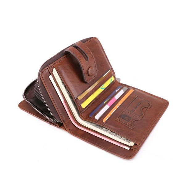 wallets genuine leather rfid vintage wallet men with coin pocket short for card holders man purse male money bag quality, Red;black
wallets genuine leather rfid vintage wallet men with coin pocket short for card holders man purse male money bag quality, Red;black
