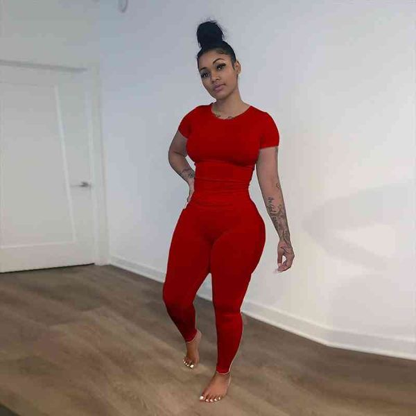 solid loungewear co-ord outfits 2 piece suit for women short sleeve bandage t-shirts skinny sweatpant stretchy tracksuits, White
solid loungewear co-ord outfits 2 piece suit for women short sleeve bandage t-shirts skinny sweatpant stretchy tracksuits, White