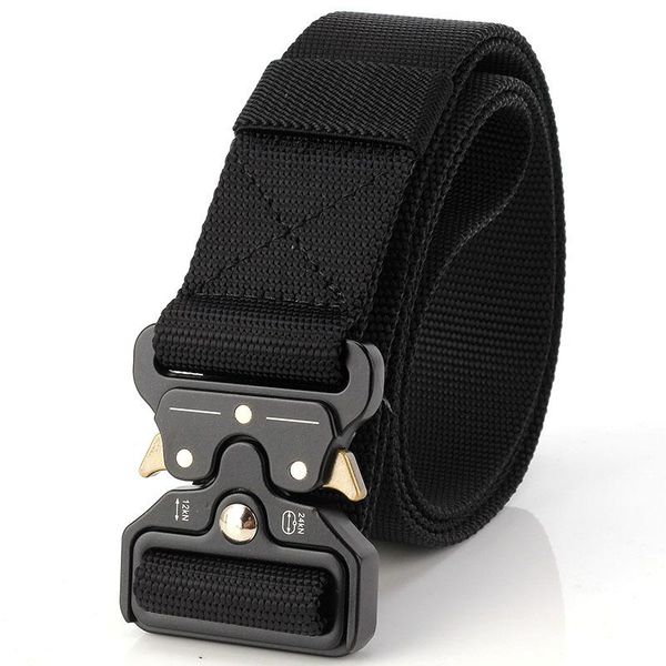 belts 3.8cm men's tactical belt male multifunctional outdoor sports military nylon cs training buckle for men 125cm, Black;brown
belts 3.8cm men's tactical belt male multifunctional outdoor sports military nylon cs training buckle for men 125cm, Black;brown