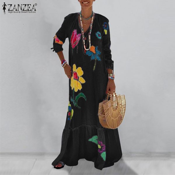 casual dresses 2021 autumn ruffle maxi vestidos zanzea floral print women dress ladies long sleeve v-neck loose sundress plus size, Black;gray
casual dresses 2021 autumn ruffle maxi vestidos zanzea floral print women dress ladies long sleeve v-neck loose sundress plus size, Black;gray