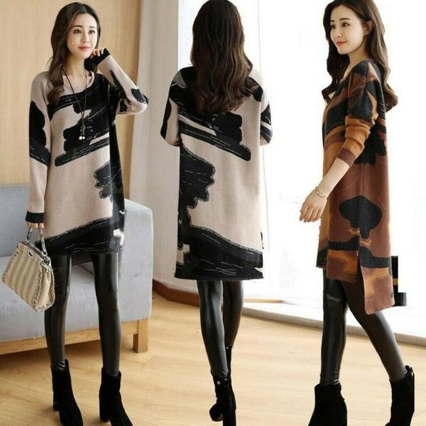 fashion women autumn winter printed loose o-neck long sleeve straight mini dress casual dresses, Black;gray
fashion women autumn winter printed loose o-neck long sleeve straight mini dress casual dresses, Black;gray