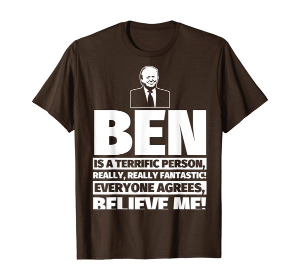 ben funny gift, White;black