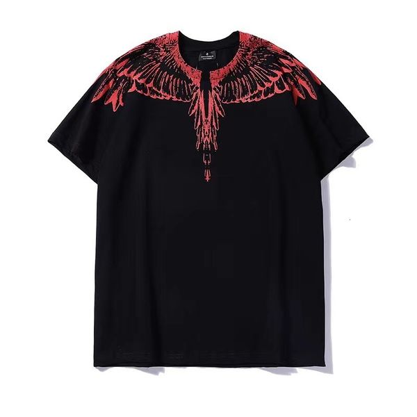 tide brand feather wings printed short sleeve t-shirt for men and women lovers loose harajuku leisure half, White;black
tide brand feather wings printed short sleeve t-shirt for men and women lovers loose harajuku leisure half, White;black