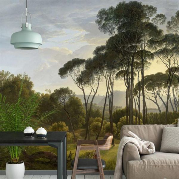 wallpapers custom 3d mural wallpaper hand-painted forest western landscape retro oil painting living room bedroom decoration luxury wallpap
wallpapers custom 3d mural wallpaper hand-painted forest western landscape retro oil painting living room bedroom decoration luxury wallpap