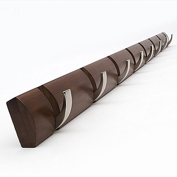 hooks & rails natural bamboo stainless steel hook wall clothes bag headphone key hanger kitchen bathroom door towel rustproof
hooks & rails natural bamboo stainless steel hook wall clothes bag headphone key hanger kitchen bathroom door towel rustproof