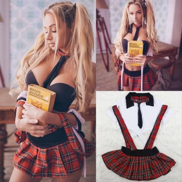 naughty high school women tracksuits girl plaid strapless short sleeve crop straps fancy skirt 2pcs costume outfit cosplay, Gray
naughty high school women tracksuits girl plaid strapless short sleeve crop straps fancy skirt 2pcs costume outfit cosplay, Gray