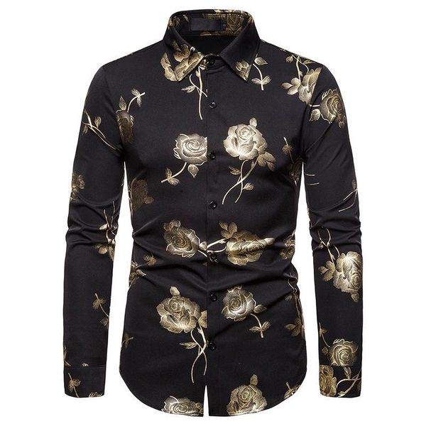 casual shirts nightclub men's lapel rose stamping slim long sleeve shirt f8c7, White;black
casual shirts nightclub men's lapel rose stamping slim long sleeve shirt f8c7, White;black