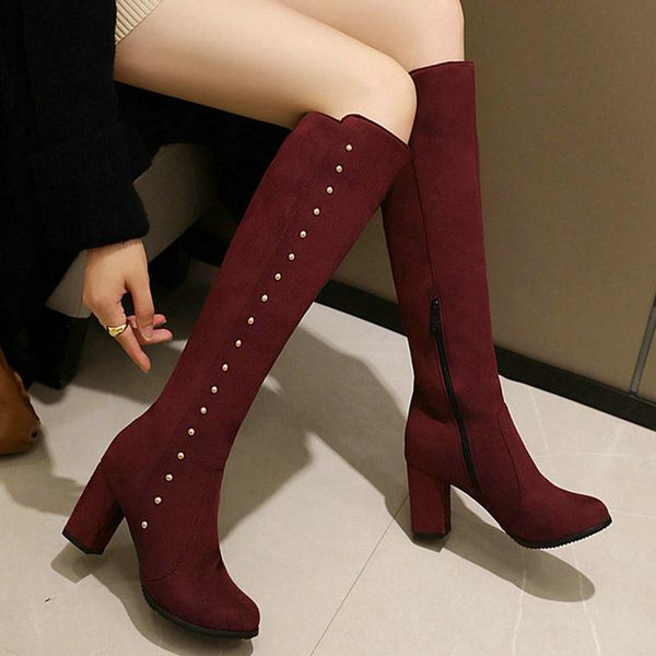 boots botas femininas d camurça falsa cano alto, calçado quadrado salto alto com zÃpr coração m mtal, sapatos azul para mulhrs, o9fz, Black
boots botas femininas d camurça falsa cano alto, calçado quadrado salto alto com zÃpr coração m mtal, sapatos azul para mulhrs, o9fz, Black