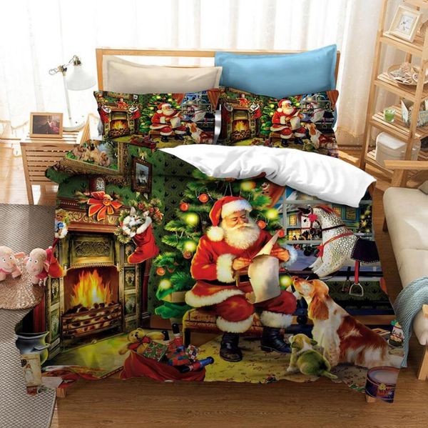 bedding sets santa claus and dog 3d print comforter set merry christmas gift twin single size duvet cover pillowcase luxury
bedding sets santa claus and dog 3d print comforter set merry christmas gift twin single size duvet cover pillowcase luxury