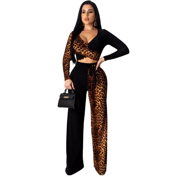 two piece dress autumn set women suits leopard patchwork crop and pants party club 2 outfits matching sets for, White
two piece dress autumn set women suits leopard patchwork crop and pants party club 2 outfits matching sets for, White