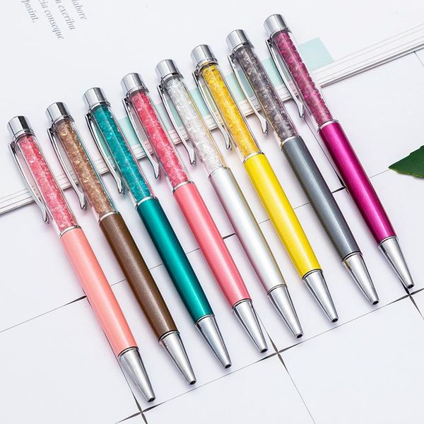 pcs/lot fashion crystal metal ballpoint pen cute rotary ball pens business office school writing supplies, Blue;orange
pcs/lot fashion crystal metal ballpoint pen cute rotary ball pens business office school writing supplies, Blue;orange