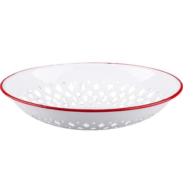 kitchen storage & organization europe-style enamel fruit tray round creative retro and vegetable cleaning drain pan process making
kitchen storage & organization europe-style enamel fruit tray round creative retro and vegetable cleaning drain pan process making