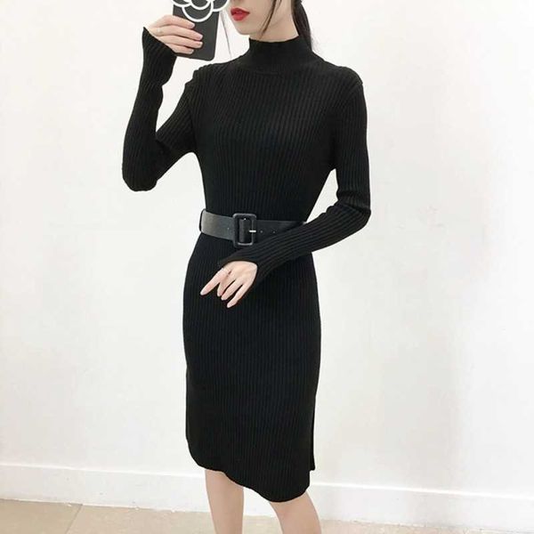 warm charm women split side sweater dress fall winter long lurex bodycon es with belt skinny knitted 210601, Black;gray
warm charm women split side sweater dress fall winter long lurex bodycon es with belt skinny knitted 210601, Black;gray