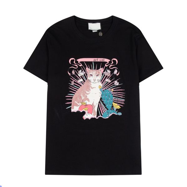 famous designer t-shirt cat cactus print pattern fashion mens and womens summer short-sleeved size m-xl, White;black
famous designer t-shirt cat cactus print pattern fashion mens and womens summer short-sleeved size m-xl, White;black