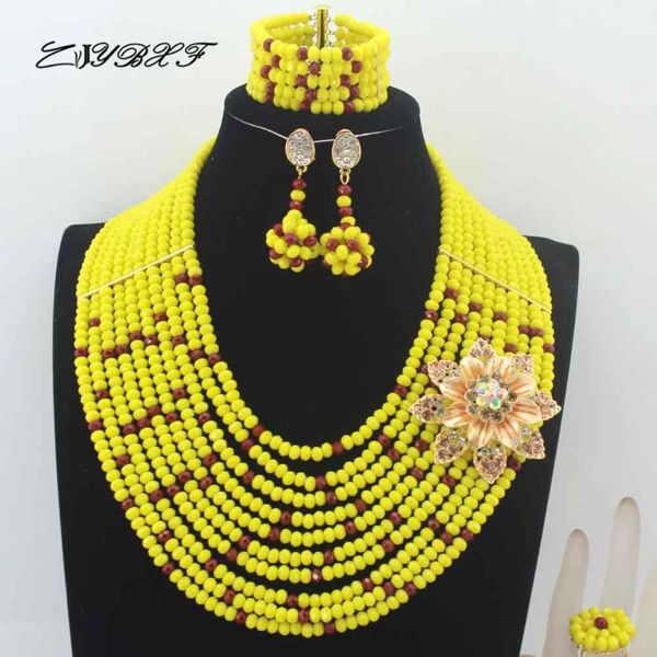 earrings & necklace yellow and red fashion crystal beads sets nigerian jewelry african wedding l0084, Silver
earrings & necklace yellow and red fashion crystal beads sets nigerian jewelry african wedding l0084, Silver
