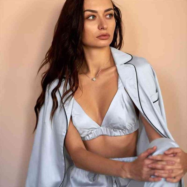 pajamas satin robe womens sleepwears with bra 3 piece set home suit for women sleepwear long sleeve summer casual, Black;red
pajamas satin robe womens sleepwears with bra 3 piece set home suit for women sleepwear long sleeve summer casual, Black;red